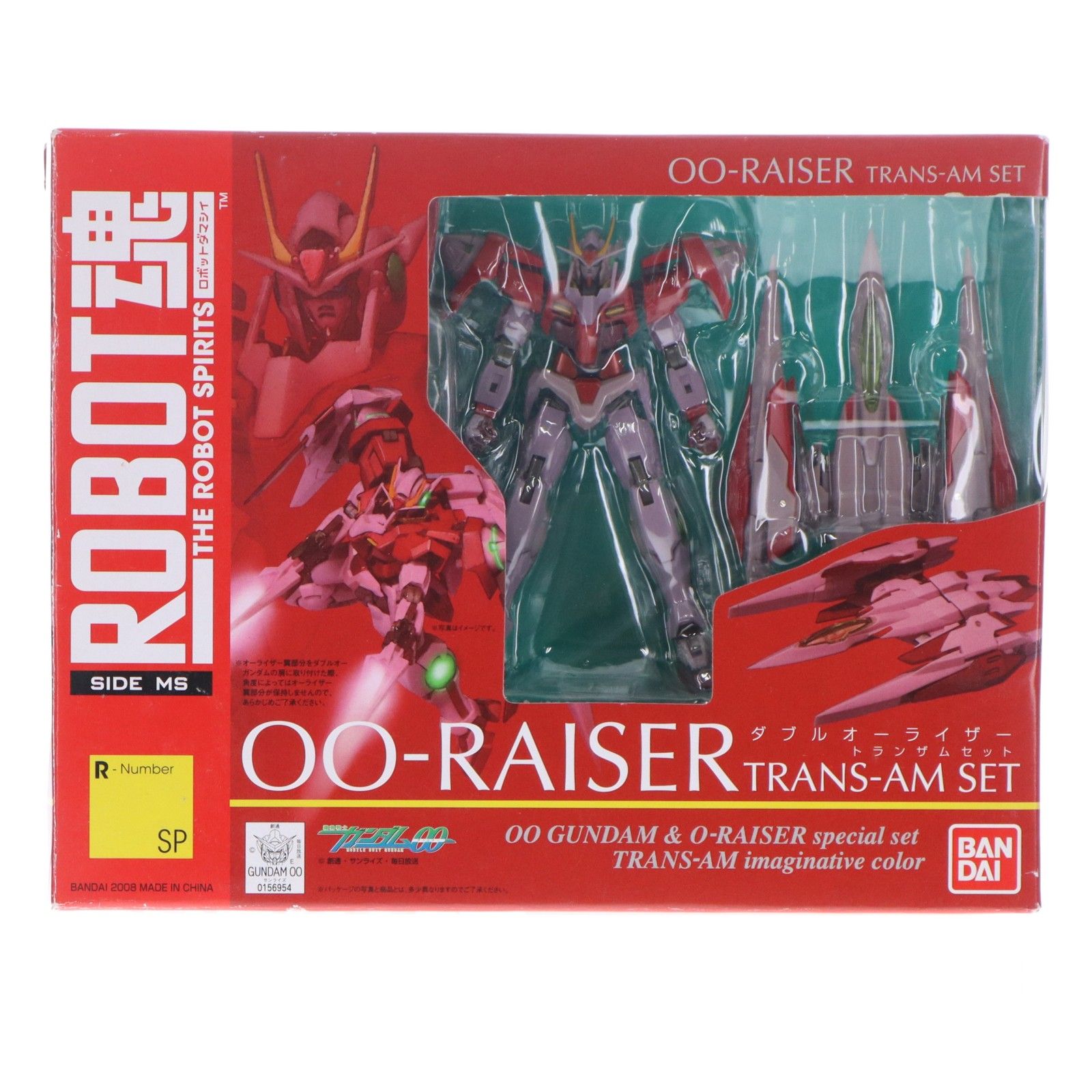 ROBOT魂(SIDE MS) ダブルオーライザー トランザムセット 機動戦士ガンダム00(ダブルオー) 完成品 可動フィギュア バンダイ