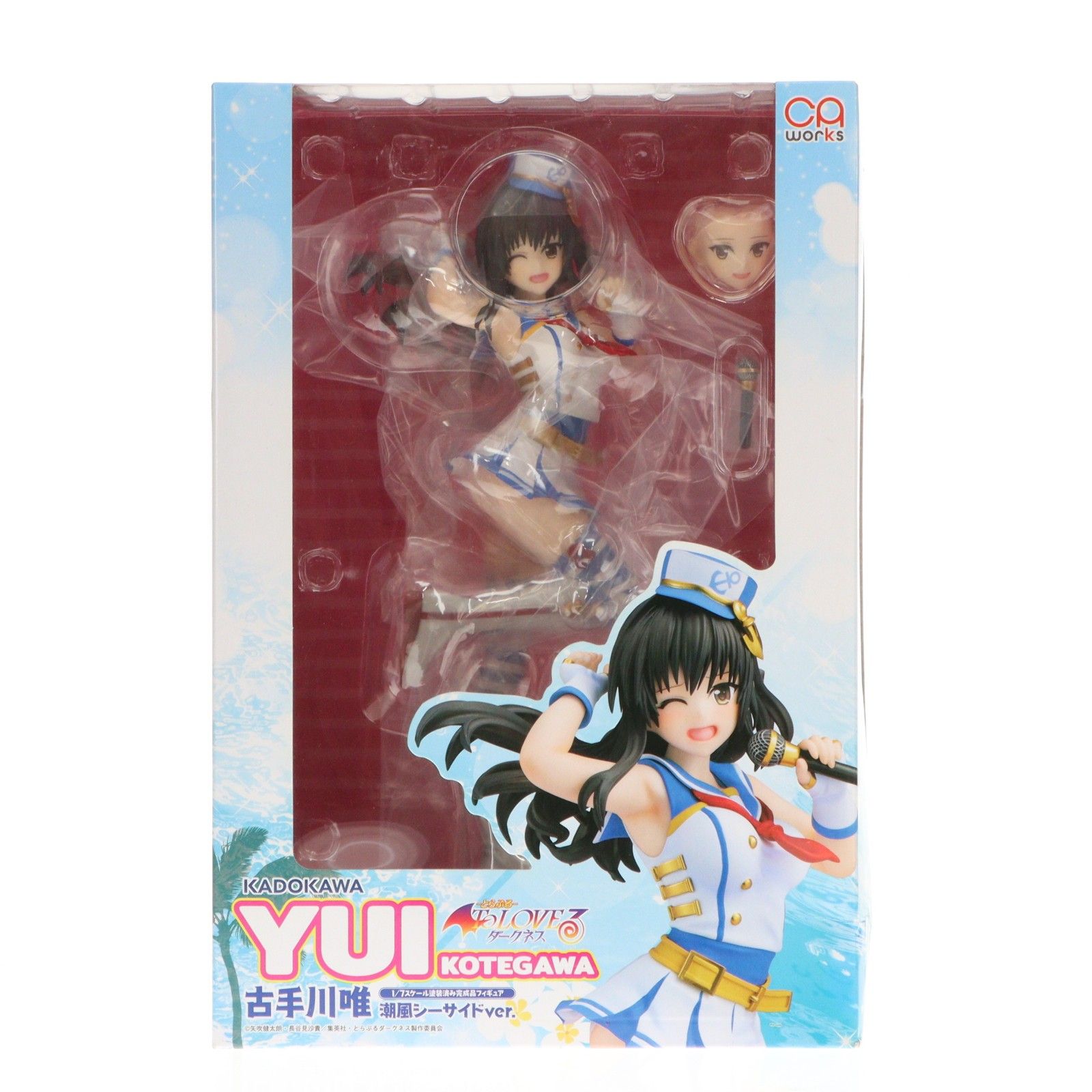 CAworks 古手川唯(こてがわゆい) 潮風シーサイドver. To LOVEる-とらぶる- ダークネス 1/7 完成品 フィギュア KADOKAWA(カドカワ)