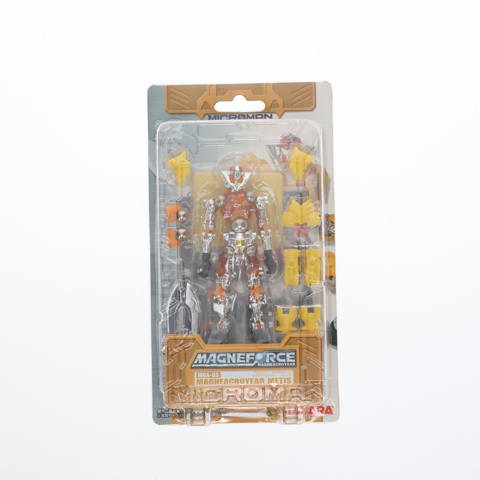 Microman 2005 Magneforce MGA-03 Magneakloyer Metis Figura móvil completa Takara Tomy