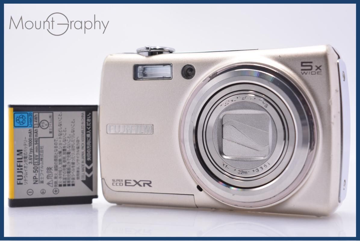 【動作保証】 富士フイルム FUJIFILM FinePix F200EXR 5x バッテリー付属 同梱無料 #am7486 20,588円