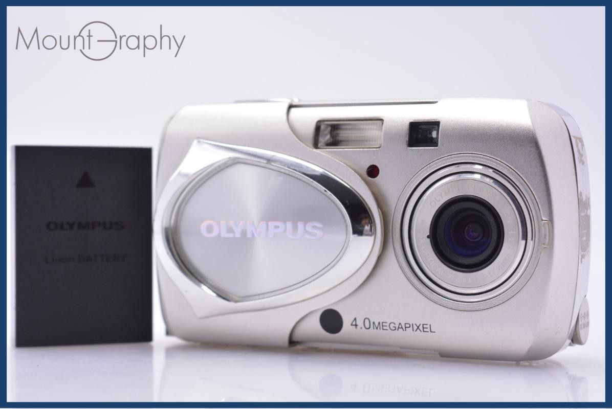 【動作保証】 オリンパス OLYMPUS μ-20 3x バッテリー付属 同梱無料 #am7490