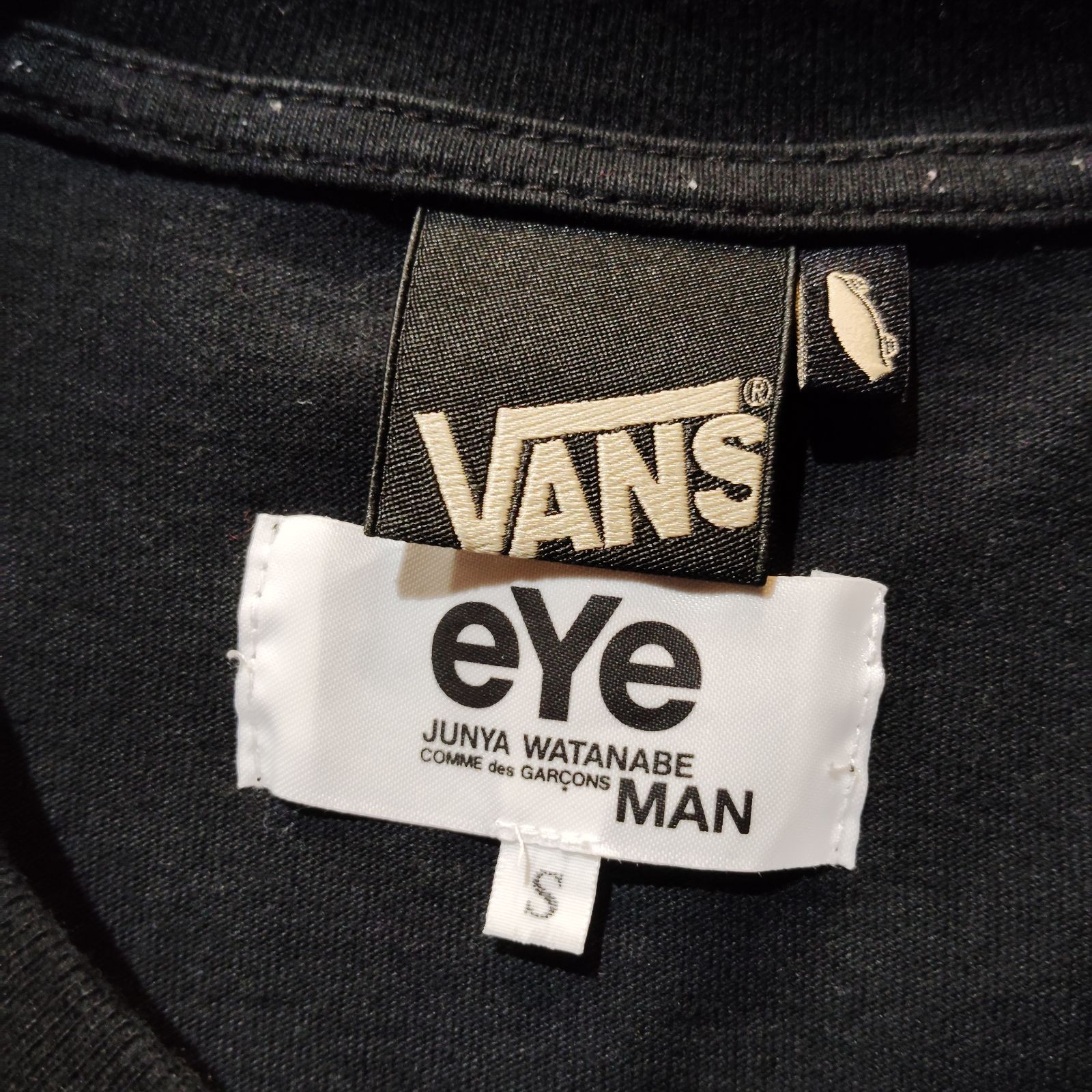 eYe JUNYA WATANABE MAN × VANS 07ss プリント切替カットソー Tシャツ