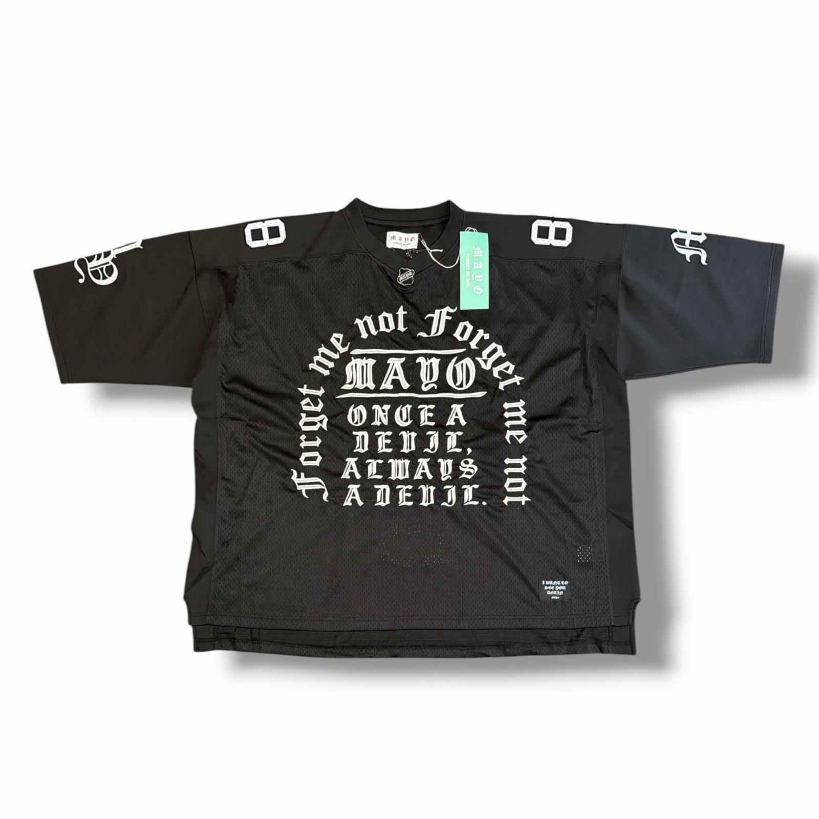参考上代27500円 未使用 MAYO 26SS MESSAGE EMBROIDERY GAME SHORT 