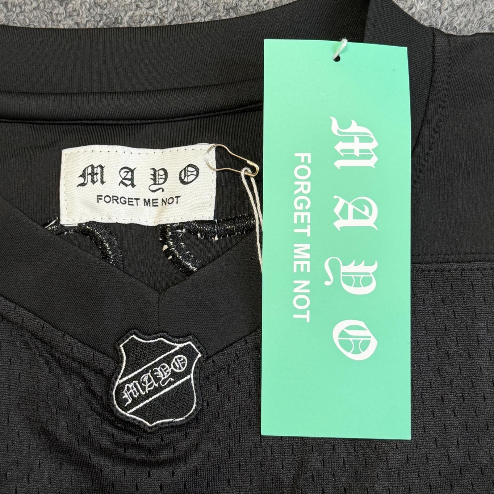 参考上代27500円 未使用 MAYO 26SS MESSAGE EMBROIDERY GAME SHORT 