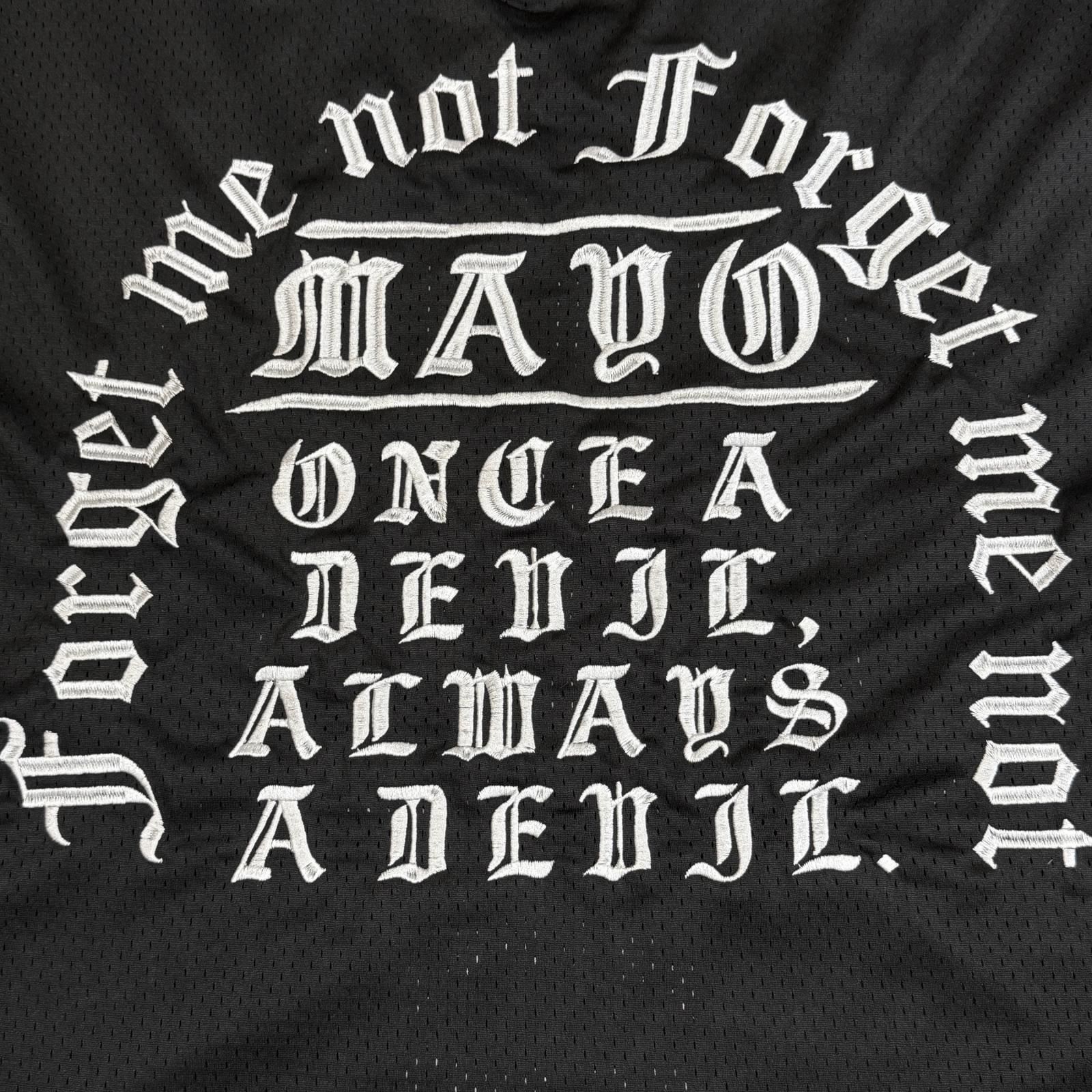 参考上代27500円 未使用 MAYO 26SS MESSAGE EMBROIDERY GAME SHORT 