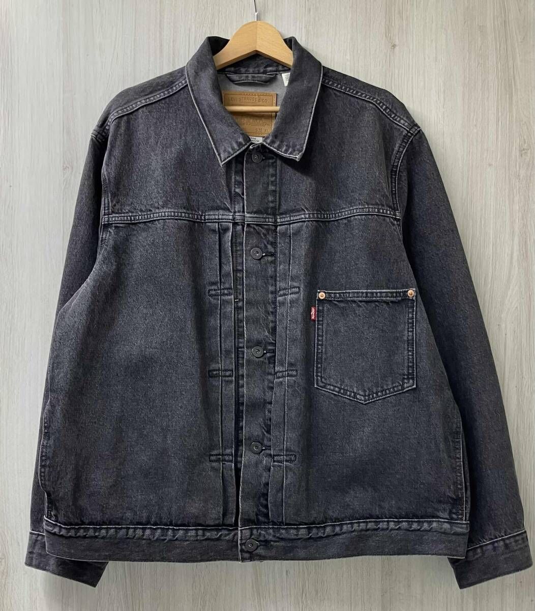 LEVI'S リーバイス A31740000 Type 1 Trucker Jacket トラッカー ジャケット Gジャン サイズXL ブラック
