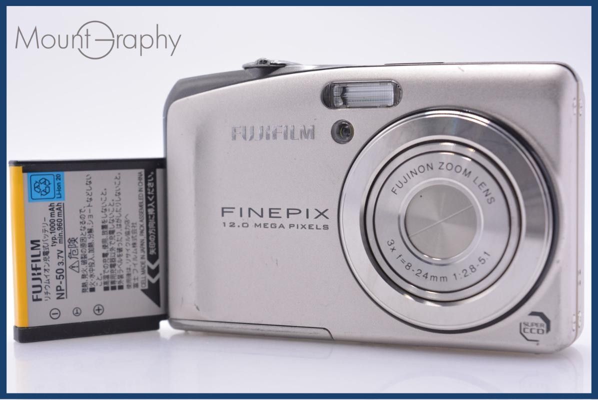 【動作保証】 富士フイルム FUJIFILM FinePix F60fd 3x バッテリー付属 同梱無料 #am7588