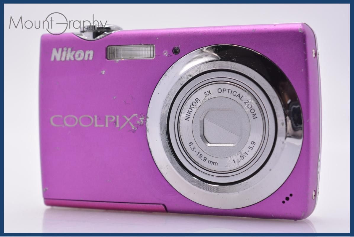 難あり ニコン Nikon COOLPIX S220 3x 同梱無料 #am7600