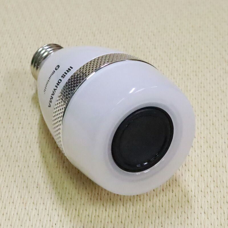 中古 スピーカー付きLED電球 3個セット アイリスオーヤマ 未使用