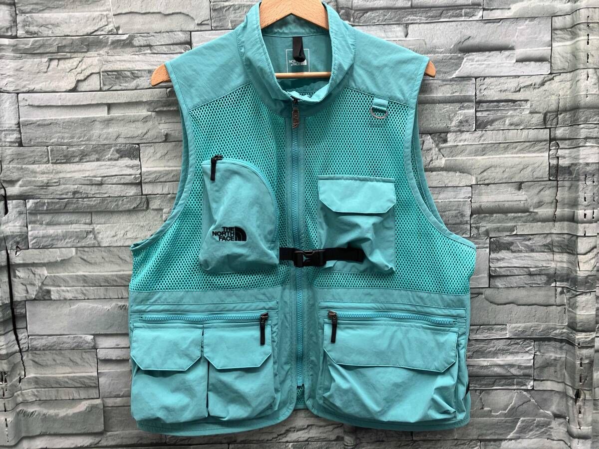 THE NORTH FACE Utility Mesh Vest Mサイズ 新品 THE NORTH FACE/ベスト/Utility Mesh Vest/ターコイズブルー/Mサイズ