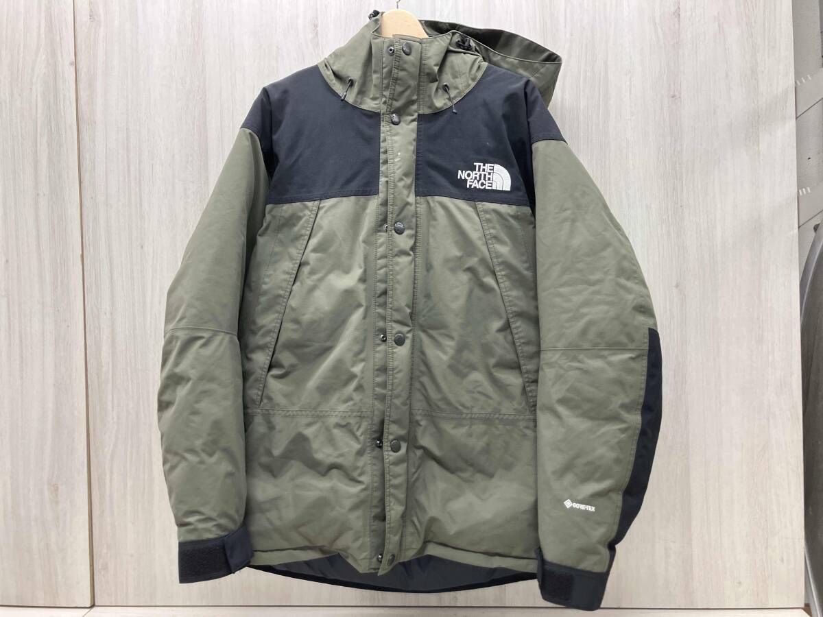 THE NORTH FACE ザ・ノース・フェイス MOUNTAIN DOWN JACKET GORE-TEX ダウンジャケット nd91930 XLサイズ グリーン系