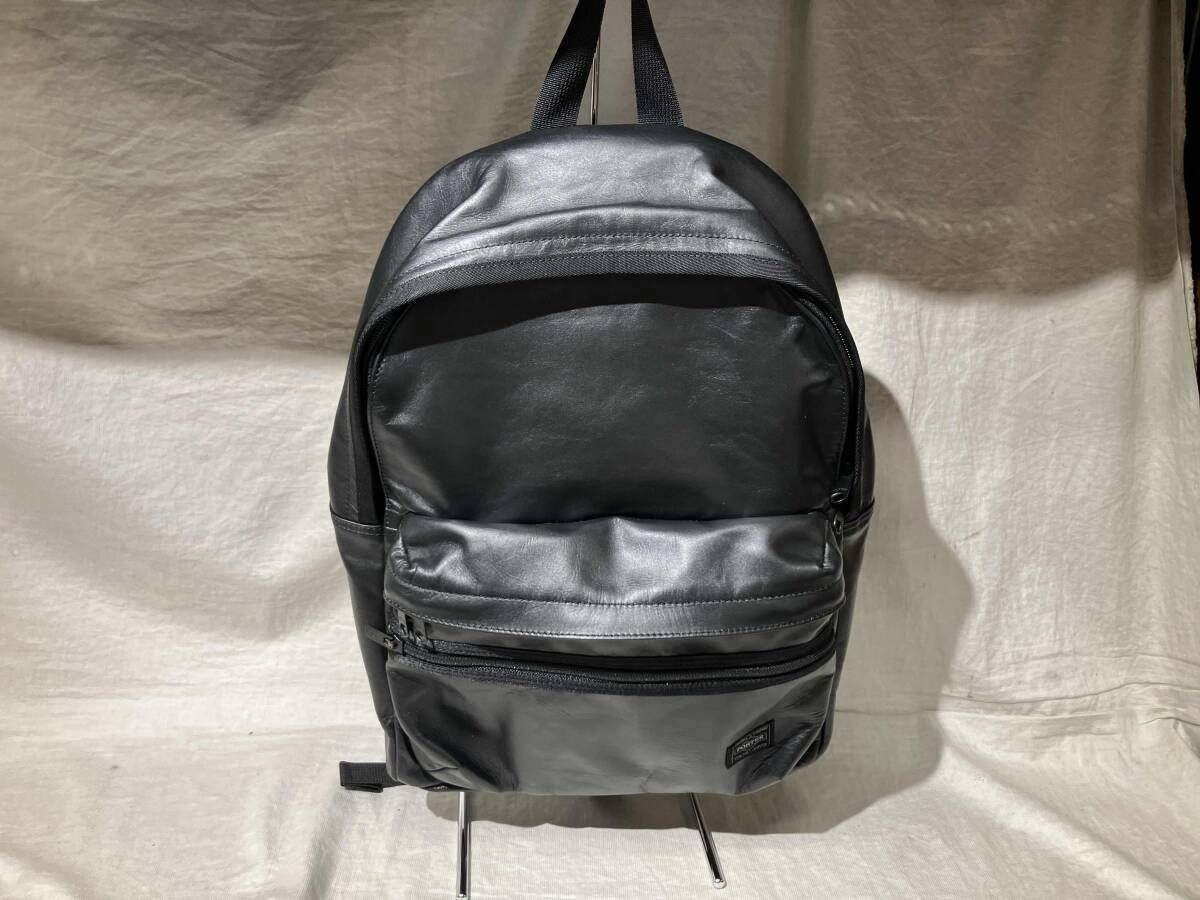 PORTER ブラック リュック ALOOF DAYPACK ポーター