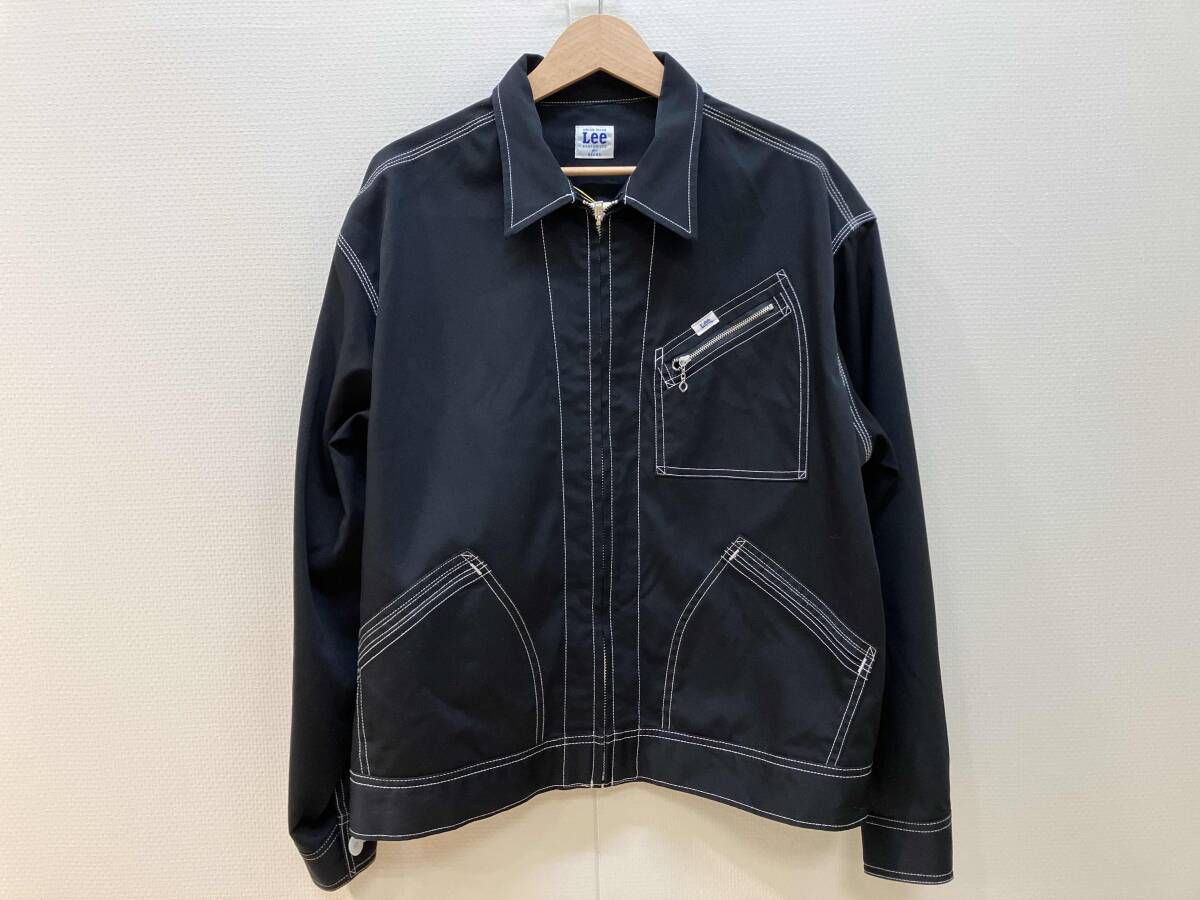 Lee リー BEAMS ビームス 別注ワークジャケット サイズL ブラック ポリエステル 中国製 LB0321