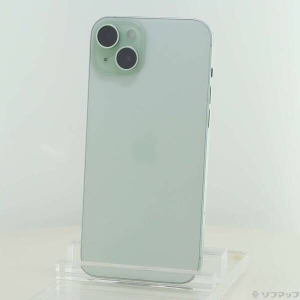 ソフマップ 〔中古品〕 iPhone15 Plus 128GB グリーン 3M461J／A SIMフリー【349】