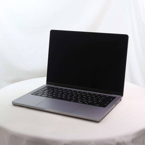 ソフマップ 〔中古品〕 MacBook Pro 14.2-inch Late-2021 MKGQ3J／A Apple M1 Pro 10コアCPU_16コアGPU 16GB SSD1TB スペースグレイ 〔26.3 Tahoe〕【377】