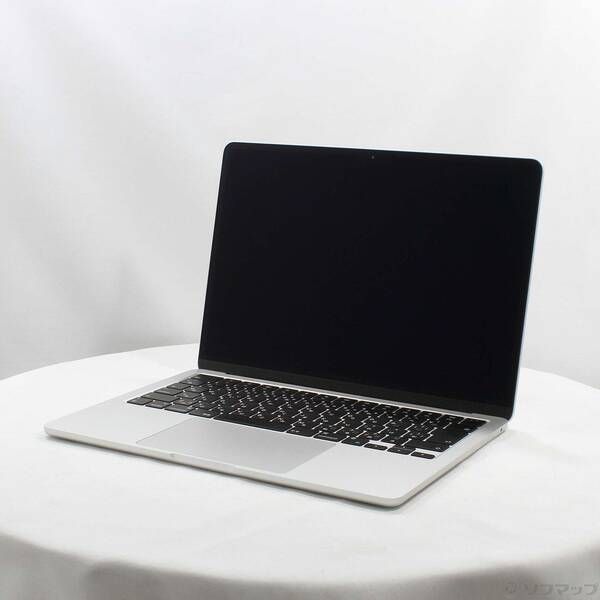 ソフマップ 〔中古品〕 MacBook Air 13.6-inch Mid-2022 MLXY3J／A Apple M2 8コアCPU_8コアGPU 16GB SSD256GB シルバー 〔26.3 Tahoe〕【377】