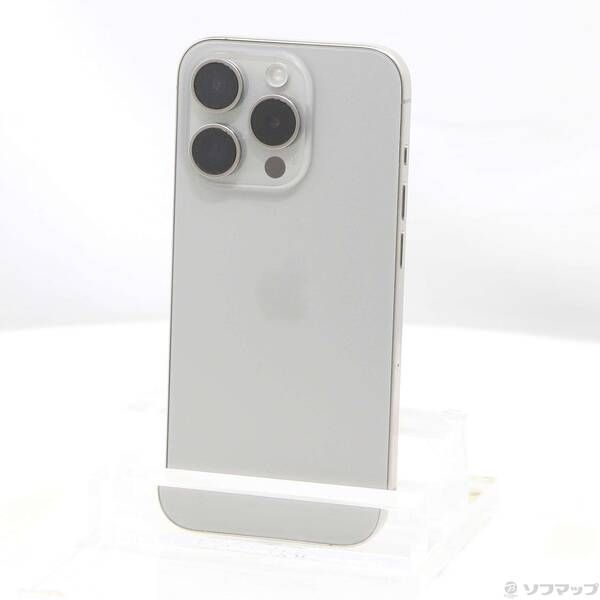 ソフマップ 〔中古品〕 iPhone15 Pro 256GB ナチュラルチタニウム NTUF3J／A SIMフリー【377】