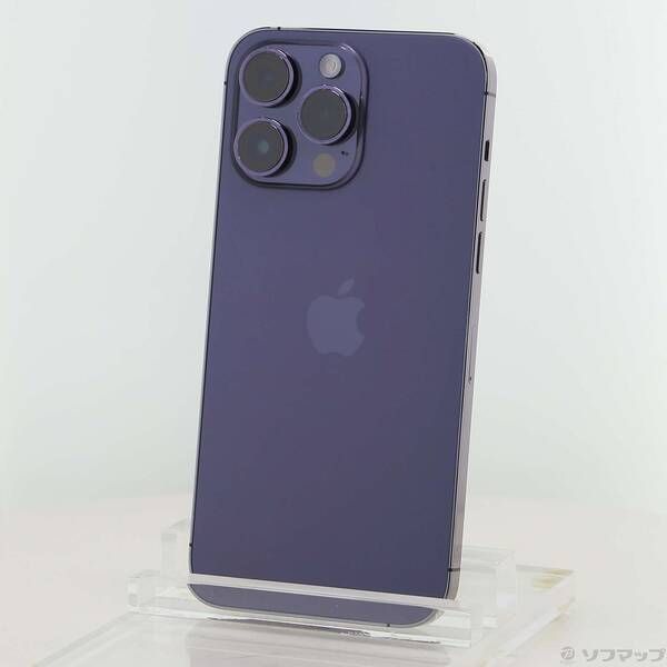 ソフマップ 〔中古品〕 iPhone14 Pro Max 256GB ディープパープル MQ9E3J／A SIMフリー【377】