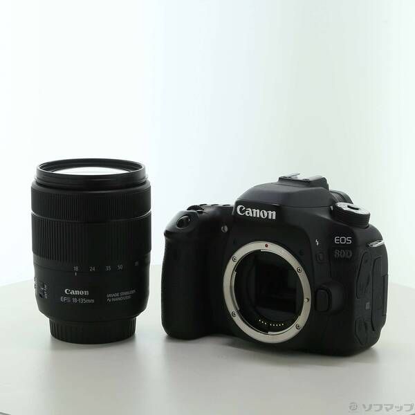 ソフマップ 〔中古品〕 EOS 80D EF-S18-135 IS USM レンズキット【352】