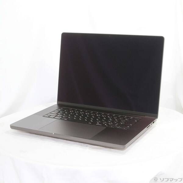 ソフマップ 〔中古品〕 MacBook Pro 16-inch Late-2024 MX2Y3J／A Apple M4 Pro 14コアCPU_20コアGPU 48GB SSD512GB スペースブラック 〔26.3 Tahoe〕【377】