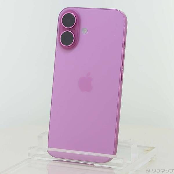 ソフマップ 〔中古品〕 iPhone16 128GB ピンク MYDT3J／A SIMフリー【276】