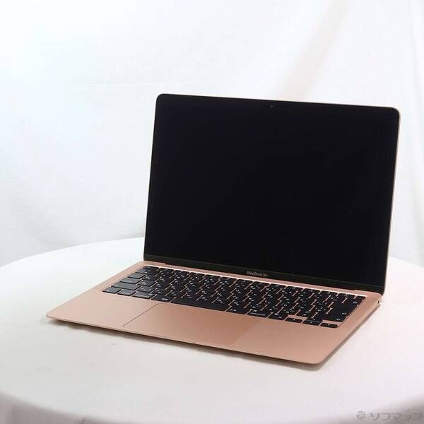 ソフマップ 〔中古品〕 MacBook Air 13.3-inch Late-2020 MGND3J／A Apple M1 8コアCPU_7コアGPU 8GB SSD256GB ゴールド 〔26.3 Tahoe〕【258】