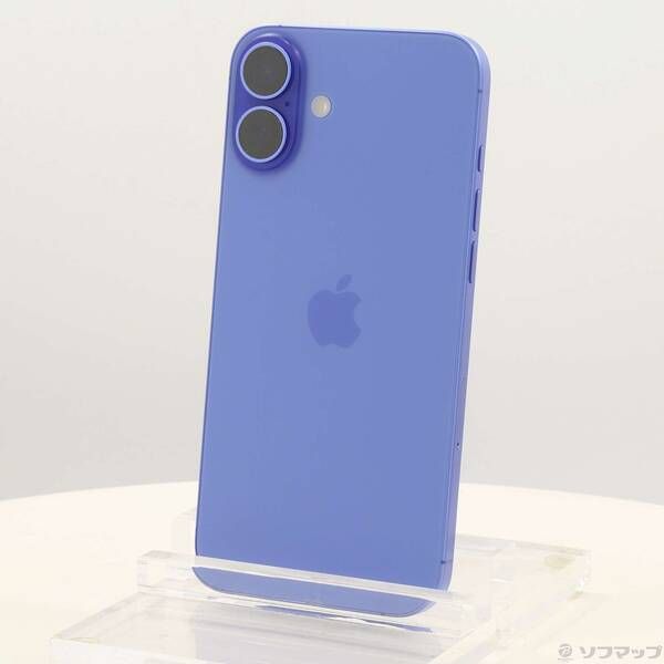 ソフマップ 〔中古品〕 iPhone16 Plus 256GB ウルトラマリン MXVK3J／A SIMフリー【262】