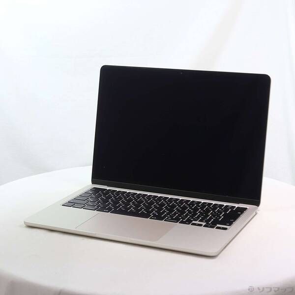 ソフマップ 〔中古品〕 MacBook Air 13.6-inch Early-2024 MRXT3J/A Apple M3 8コアCPU_8コアGPU 8GB SSD256GB スターライト 〔26.3 Tahoe〕【258】