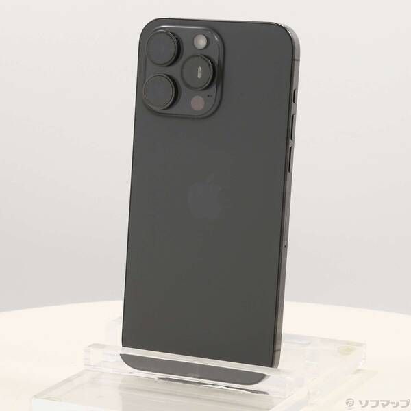 ソフマップ 〔中古品〕 iPhone15 Pro Max 256GB ブラックチタニウム MU6P3J／A SIMフリー【377】