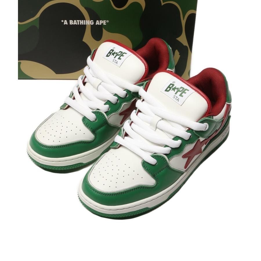 アベイシングエイプ スニーカー BAPE SK8 STA BOLD #1 GREEN メンズ SIZE 27cm A BATHING APE