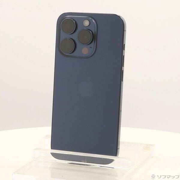 ソフマップ 〔中古品〕 iPhone15 Pro 256GB ブルーチタニウム MTUG3J／A SIMフリー【377】