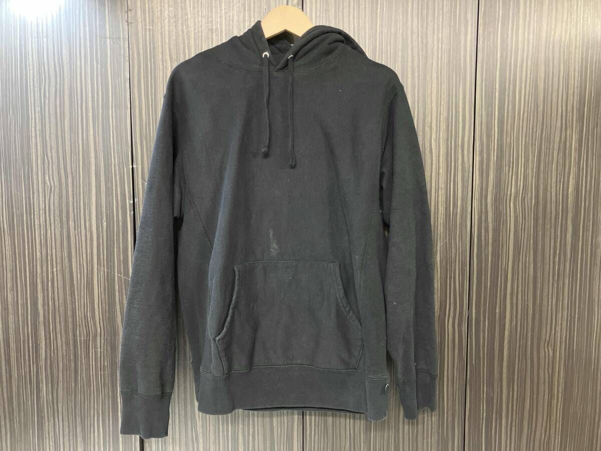 Supreme シュプリーム ブラック サイズM パーカー フロントに白み有り(画像参照)