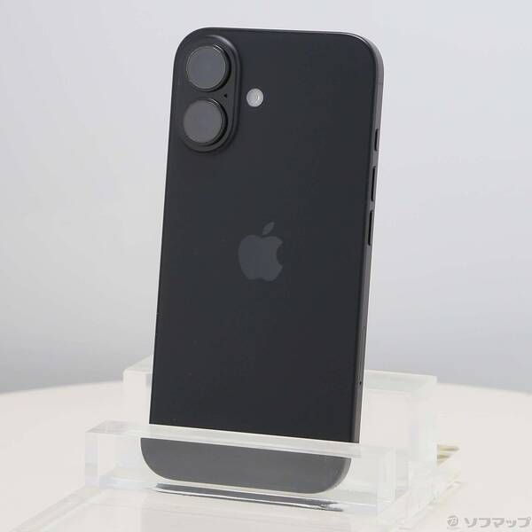 ソフマップ 〔中古品〕 iPhone16 256GB ブラック MYDW3J/A SIMフリー【377】