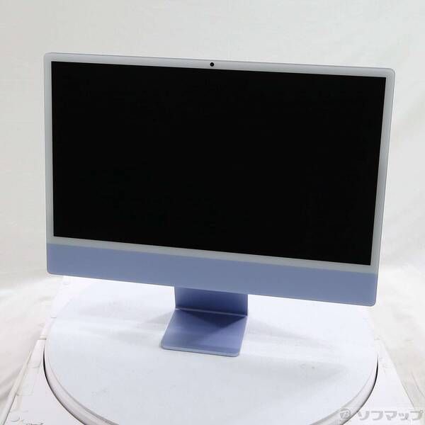ソフマップ 〔中古品〕 iMac 24-inch Late-2024 MWUF3J／A Apple M4 8コアCPU_8コアGPU 16GB SSD256GB ブルー 〔26.3 Tahoe〕【258】