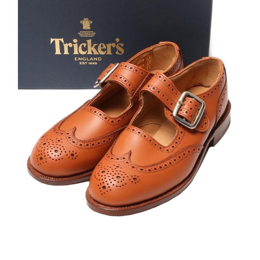 トリッカーズ ブーツ MARY JANE BROUGUE SHOES SIZE 6 TRICKER’S
