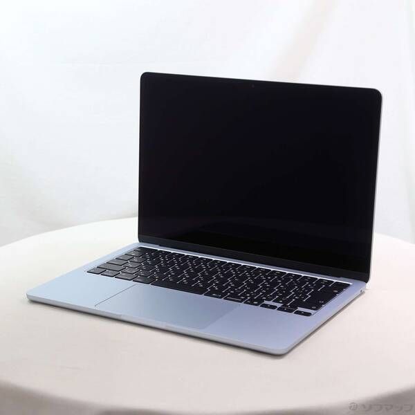 ソフマップ 〔中古品〕 MacBook Air 13.6-inch Early-2025 MC6U4J／A Apple M4 10コアCPU_10コアGPU 16GB SSD512GB スカイブルー 〔26.3 Tahoe〕【198】