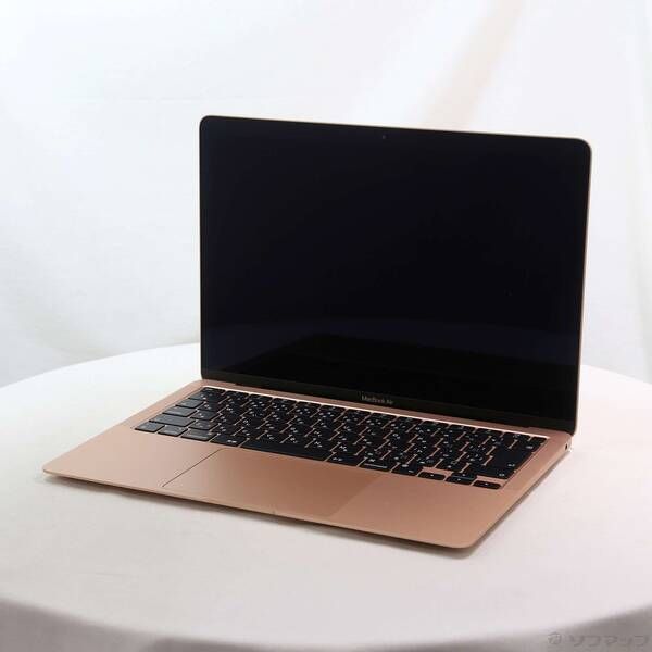 ソフマップ 〔中古品〕 MacBook Air 13.3-inch Late-2020 MGND3J／A Apple M1 8コアCPU_7コアGPU 8GB SSD256GB ゴールド 〔26.3 Tahoe〕【198】