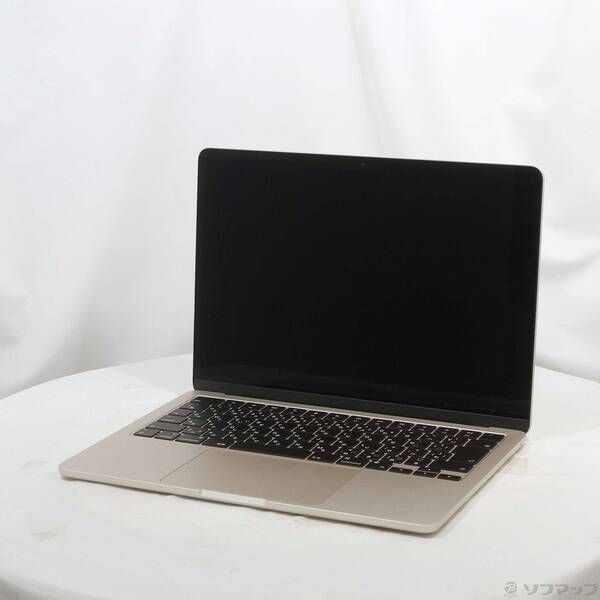 ソフマップ 〔中古品〕 MacBook Air 13.6-inch Early-2024 MXCU3J／A Apple M3 8コアCPU_10コアGPU 16GB SSD512GB スターライト 〔26.3 Tahoe〕【276】