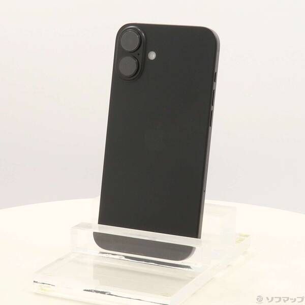 ソフマップ 〔中古品〕 iPhone16 Plus 128GB ブラック MXVA3J/A SIMフリー【258】
