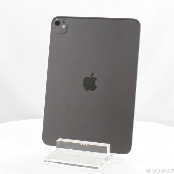 ソフマップ 〔中古品〕 iPad Pro 11インチ(M5) 標準ガラス 256GB スペースブラック MDWK4J／A Wi-Fi【349】