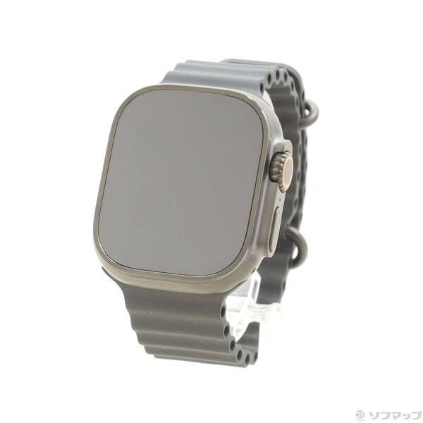 ソフマップ 〔中古品〕 Apple Watch Ultra 2 GPS + Cellular 49mm ブラックチタニウムケース ブラックオーシャンバンド【344】