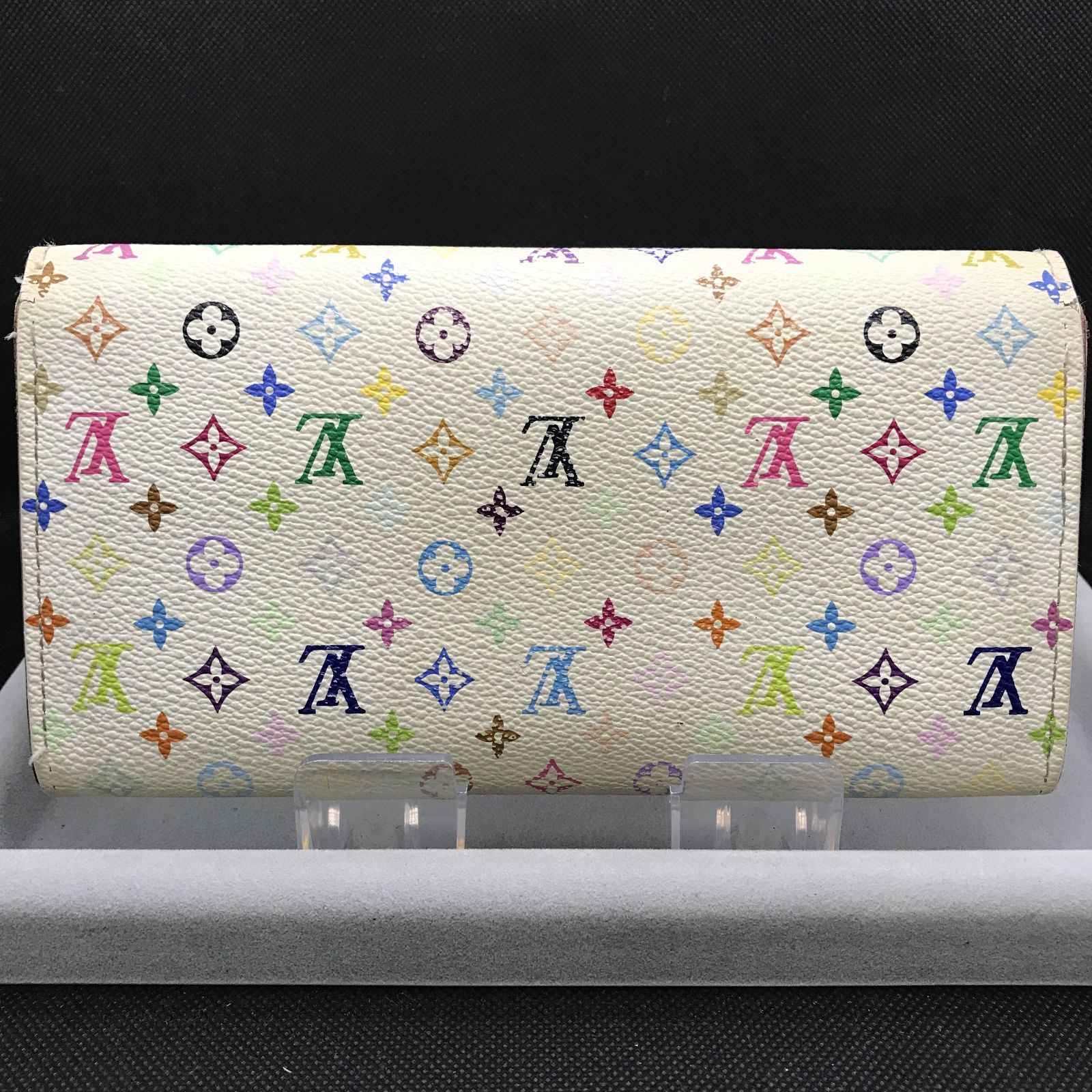 LOUIS VUITTON ルイヴィトン 長財布 モノグラムマルチカラー ホワイト