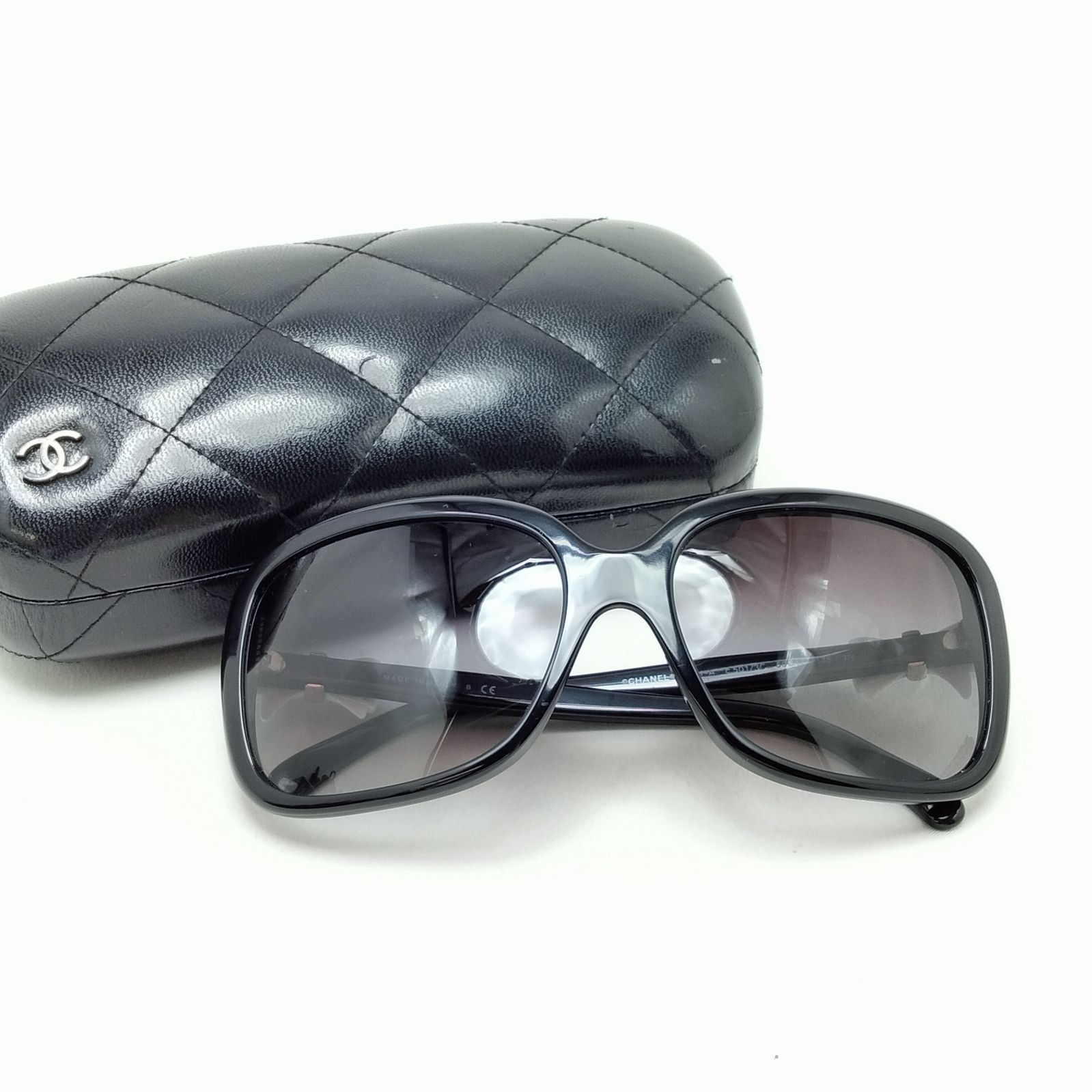 ✨️CHANEL✨️ シャネル サングラス ココマーク リボン 5171-A ブラック アイウェア