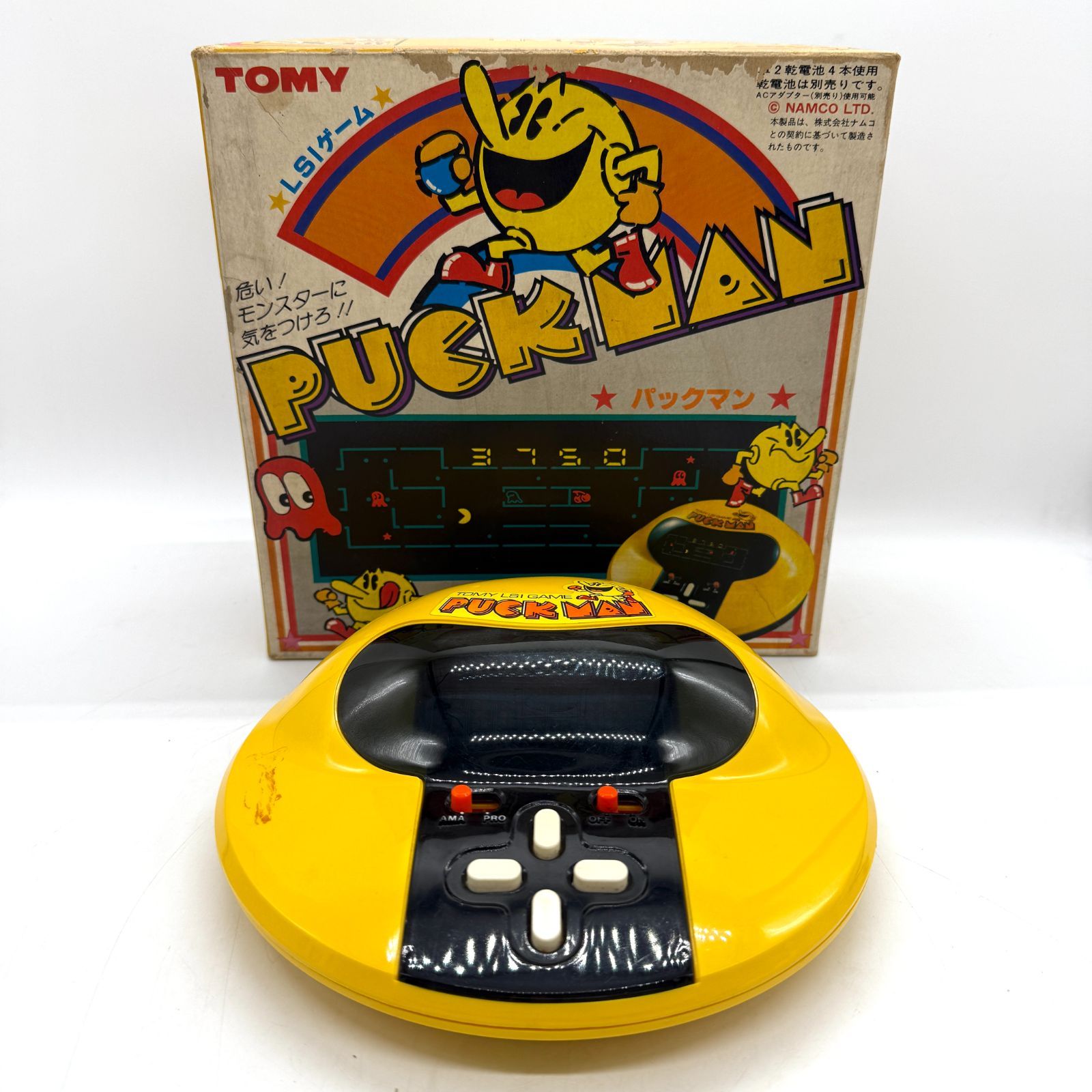 トミー パックマン LSIゲーム レトロゲーム ジャンク品 アダプターなし