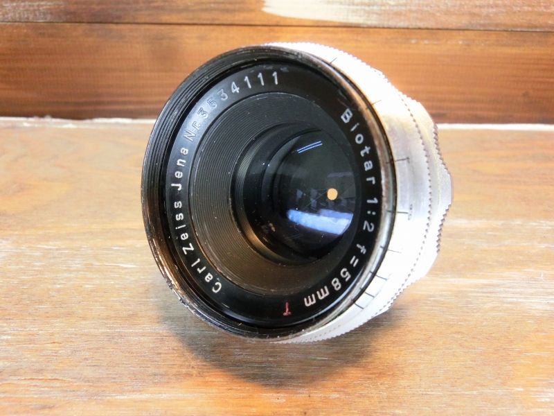 7976 CARLZEISS JENA Biotar 58mm 2 カールツァイス M42マウント ビオター