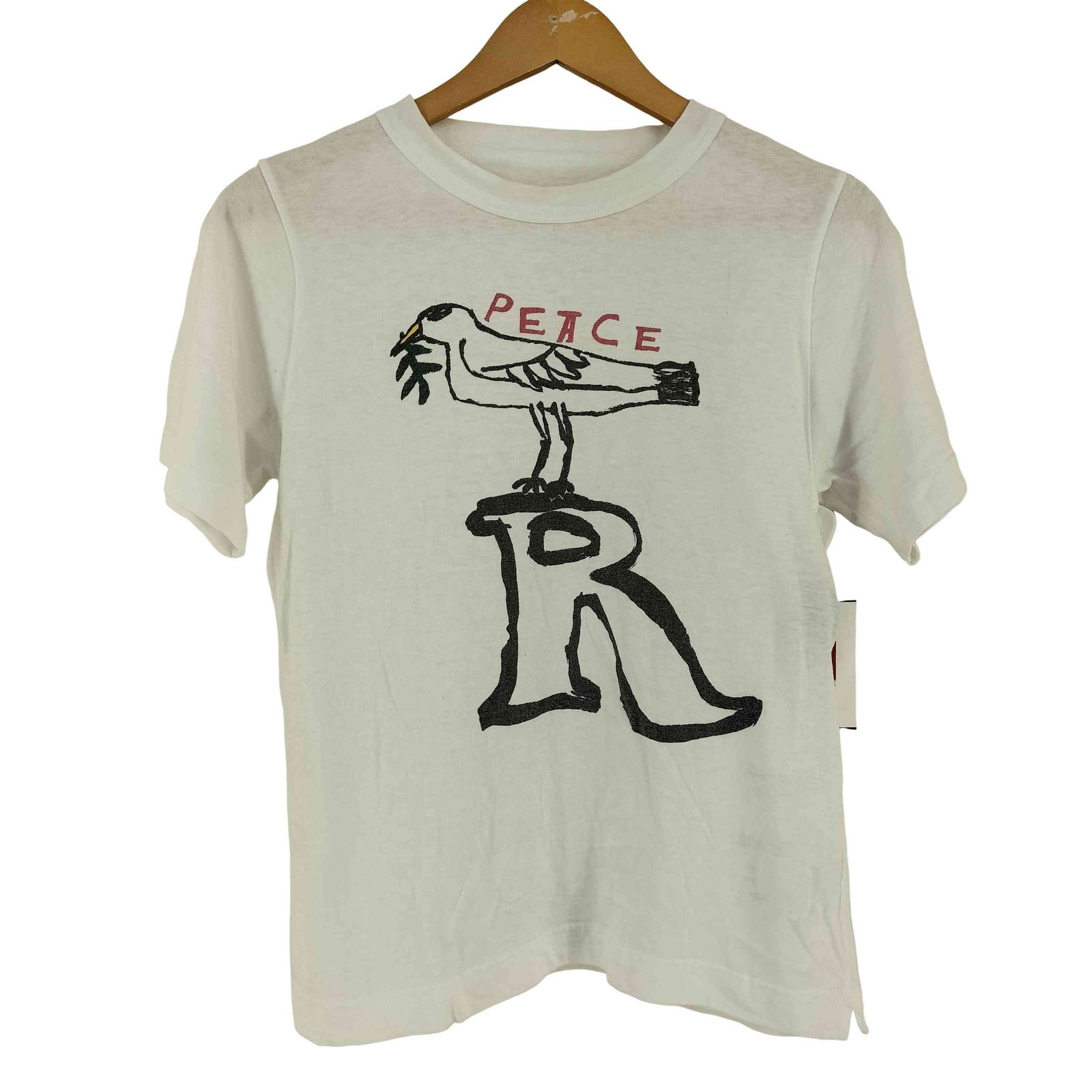 フォーティーファイブアール 45R ピースバードプリント 90845星Tシャツ レディース 1