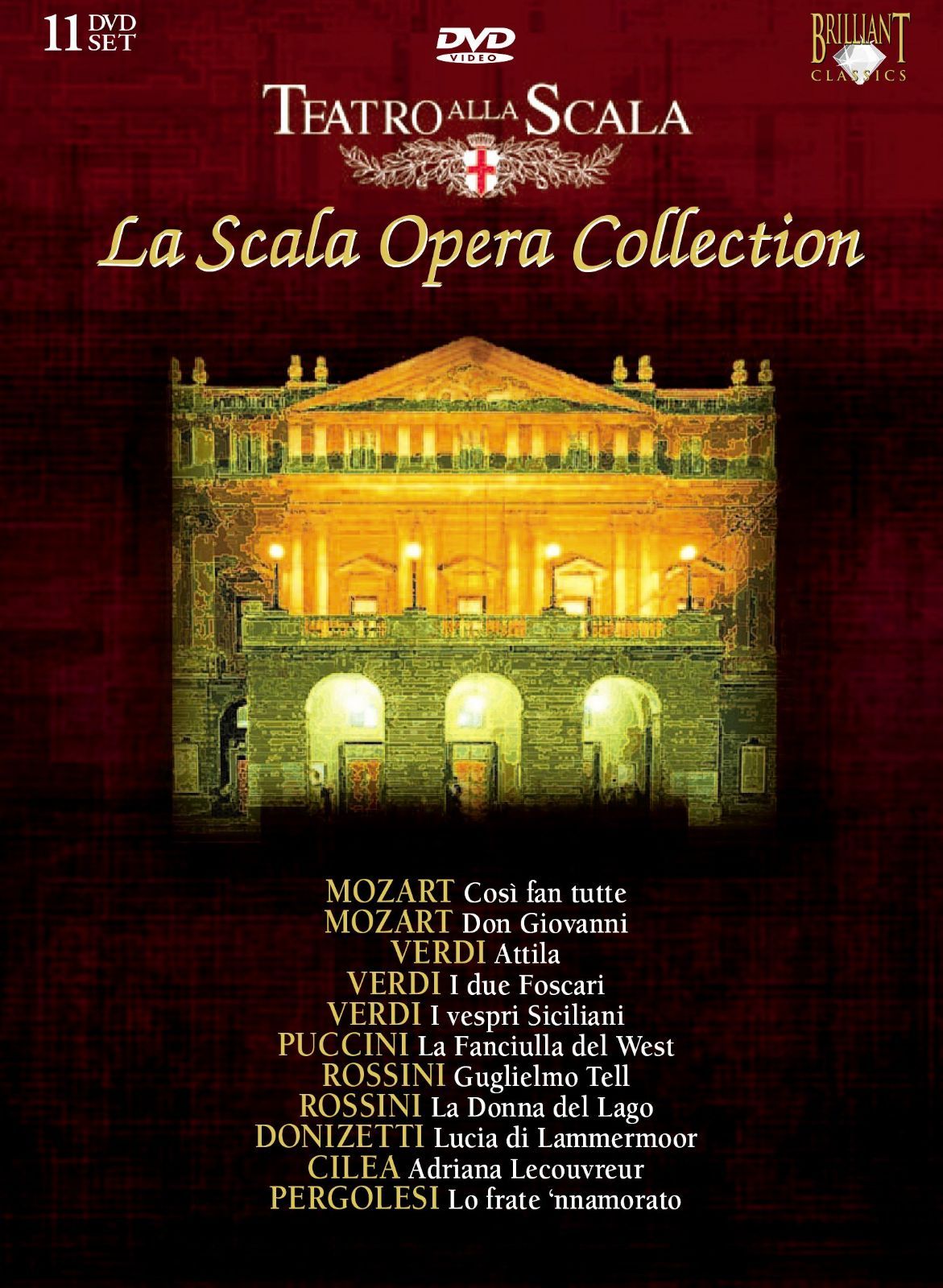 Opera in La Scala Box [DVD] [Import]