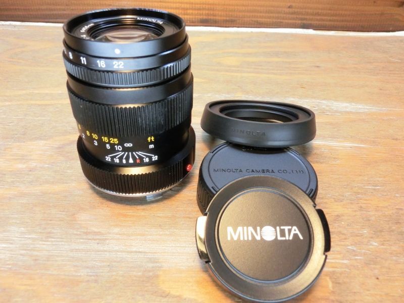 7982 美品 ミノルタ MINOLTA M-ROKKOR 90mm 4 Mマウント 中望遠
