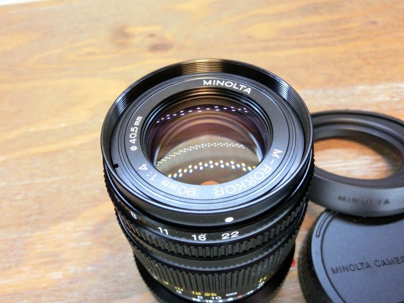 7982 美品 ミノルタ MINOLTA M-ROKKOR 90mm 4 Mマウント 中望遠