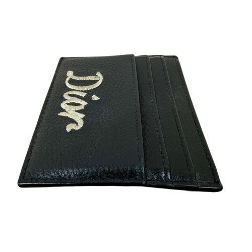 ♪DIOR ディオール カードケース レザー ブラック 名刺入れ メンズ
